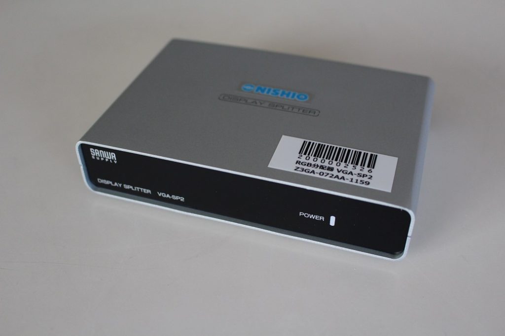 高性能ディスプレイ分配器　VGA-SP2